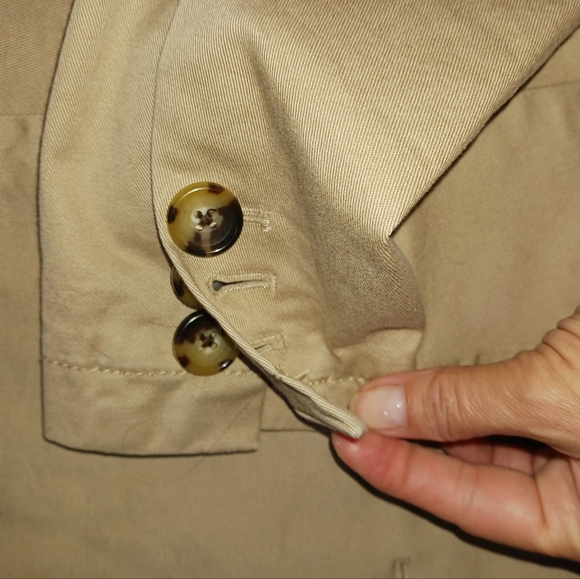 TALBOT Stratch Twill Jacket size, 2P, beige - Picture 8 of 8